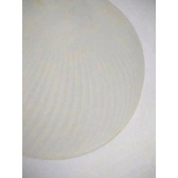 Light Shade Vintage 8.5" Frosted Glass Ribbed Swirl Ceiling - Picture 9 of 14
